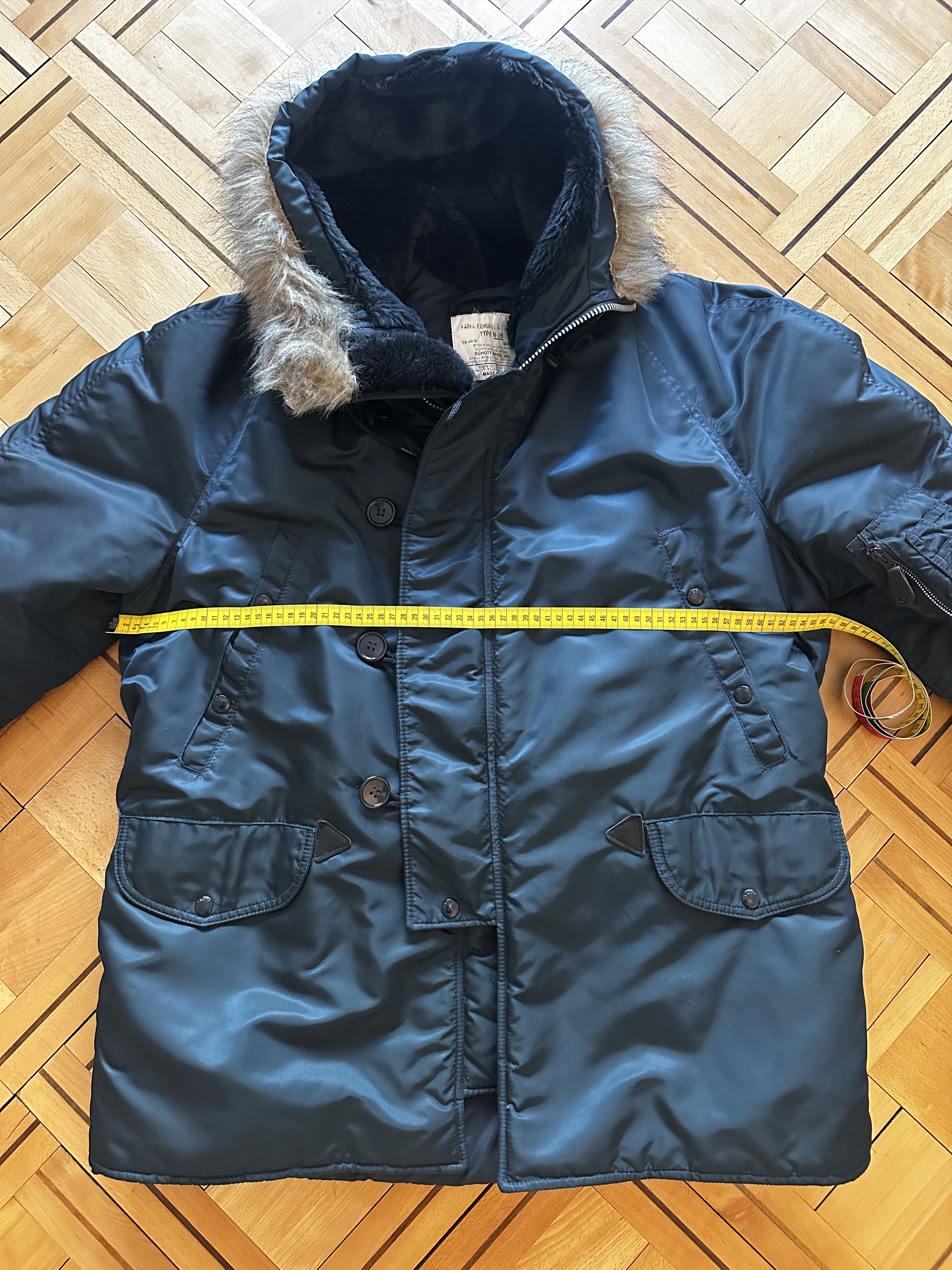 Schott Schott N-3B Parka Jacket Size US M / EU 48-50 / 2 - 7 Thumbnail