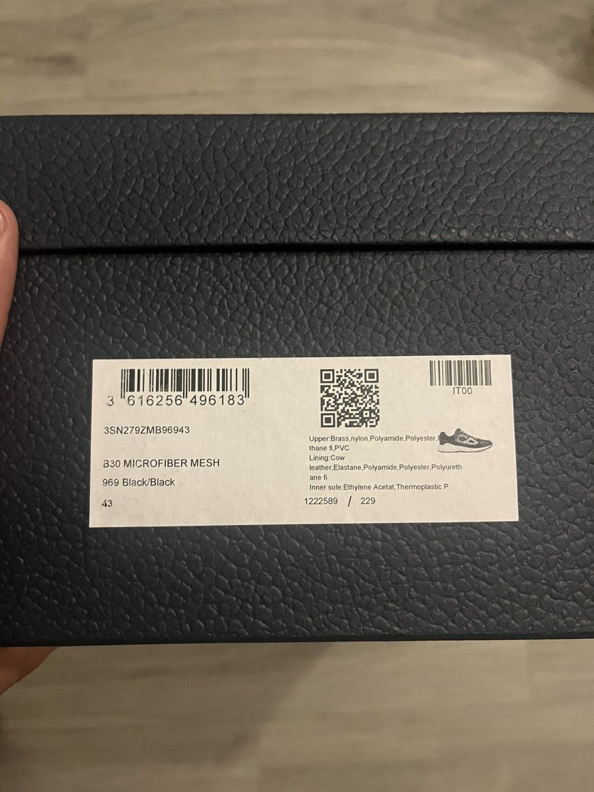 Dior Dior b30 black-white Size US 10 / EU 43 - 6 Thumbnail