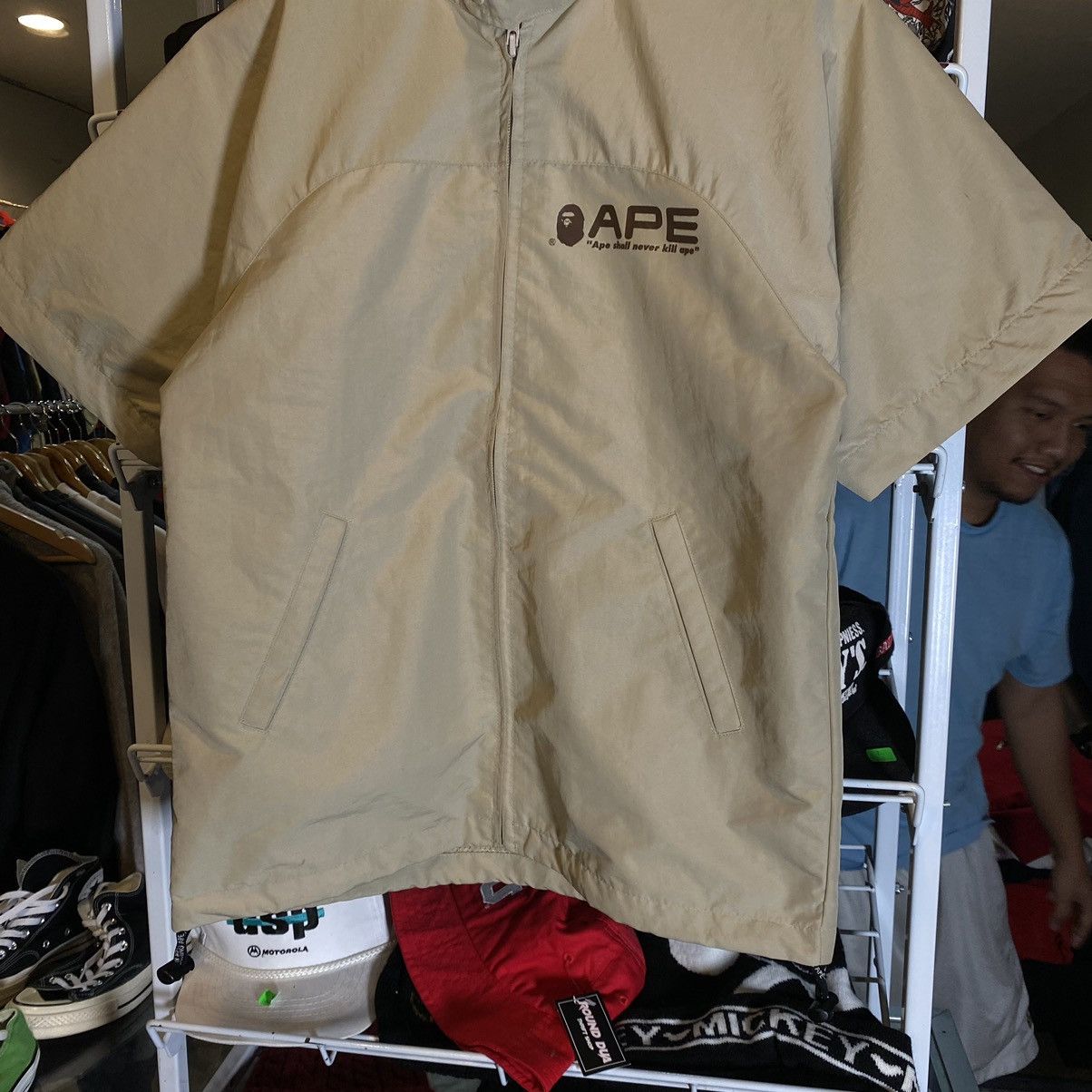 Bape Bape A Bathing Ape 1997 Lightweight wind Jacket Size US S / EU 44-46 / 1 - 4 Thumbnail