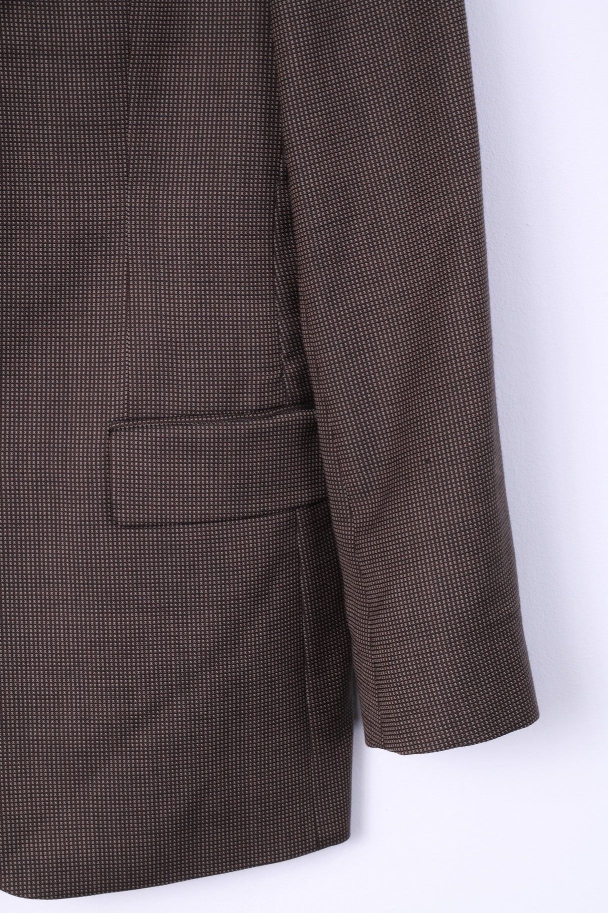 Hugo Boss Hugo Boss Men 50 40 Blazer Brown Vintage 5638 Size 40R - 6 Thumbnail