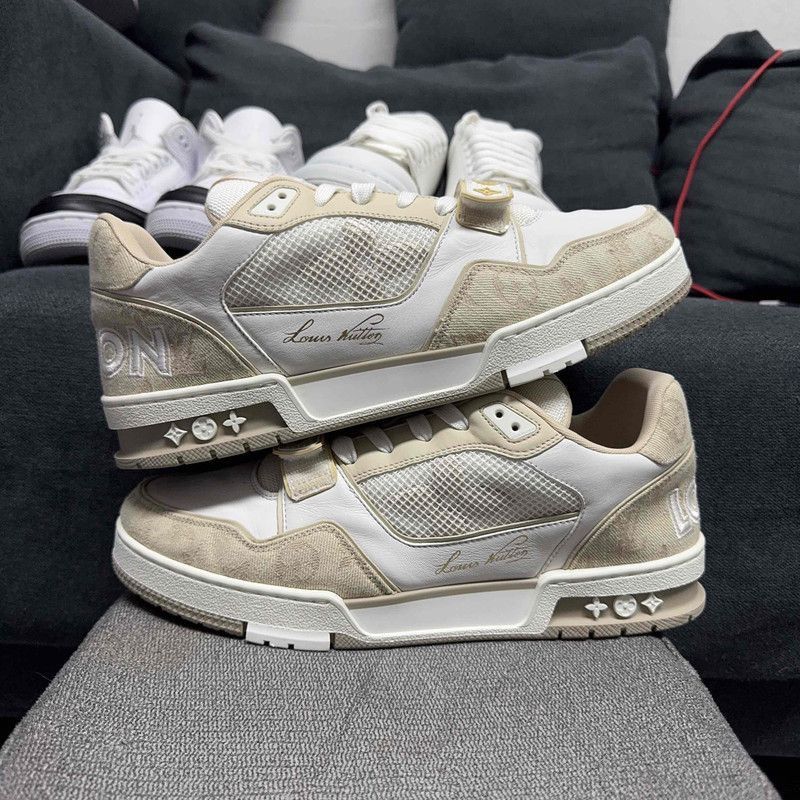 Louis Vuitton Louis Vuitton Trainer Low-Top Fashion Sneakers -2505 Size US 10 / EU 43 - 6 Thumbnail
