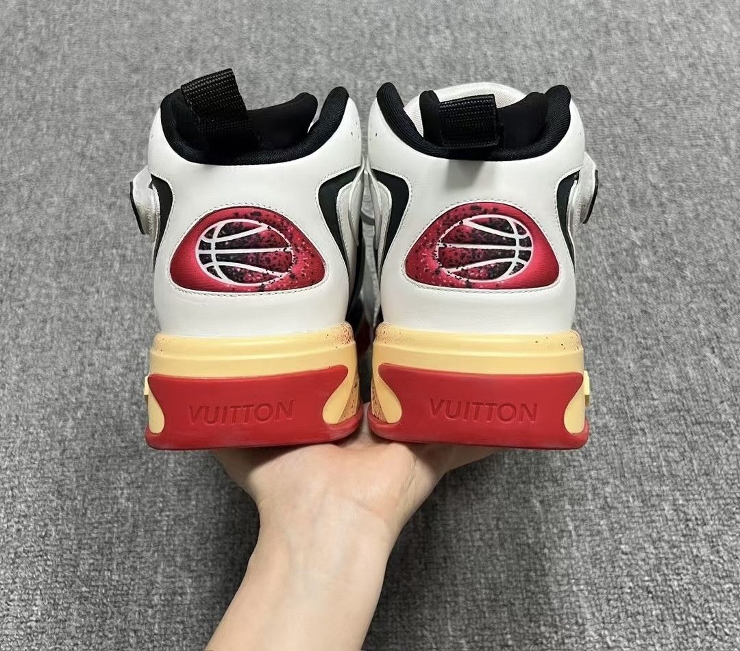 Louis Vuitton Louis Vuitton LV Trainer 2 High-Top Sneakers - dmc Size US 9.5 / EU 42-43 - 6 Thumbnail