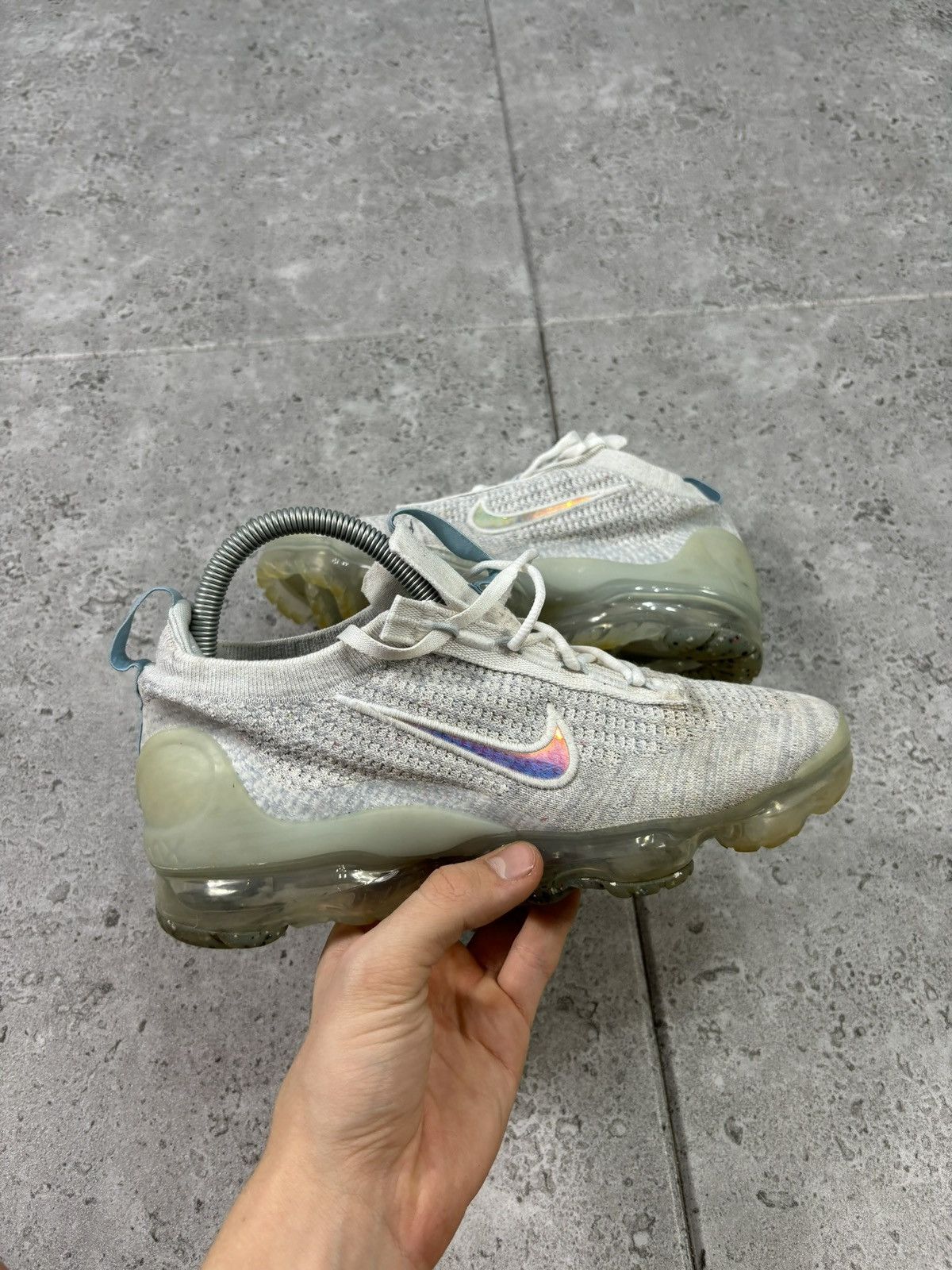 Designer × Nike Wmns Air VaporMax Flyknit Hype Trendy Shoes Streetwear Size US 6.5 / EU 39-40 - 1 Thumbnail