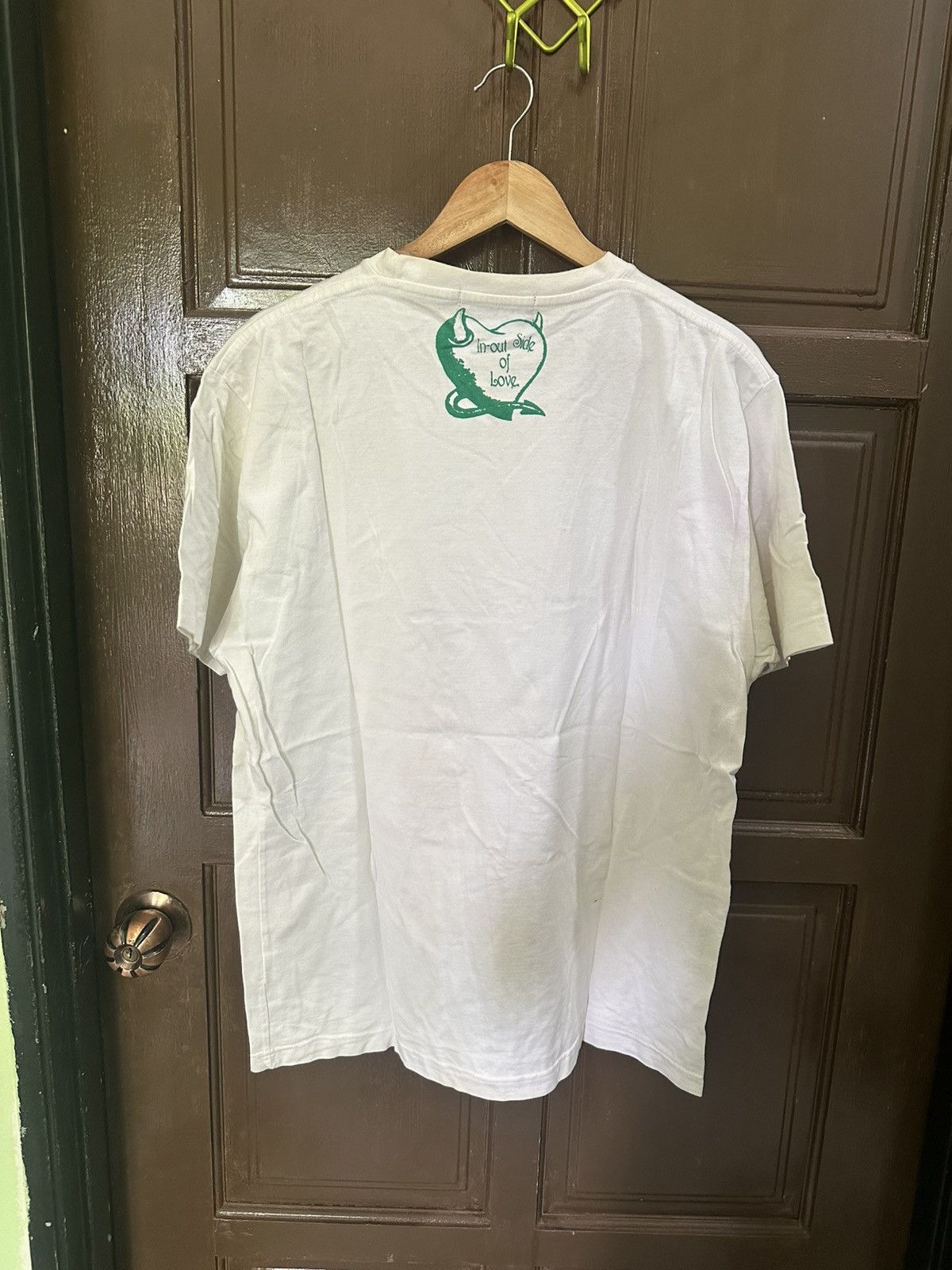 Band Tees × Japanese Brand Vintage Center Clease Punk rock Fake live White shirt Size US XL / EU 56 / 4 - 2 Thumbnail