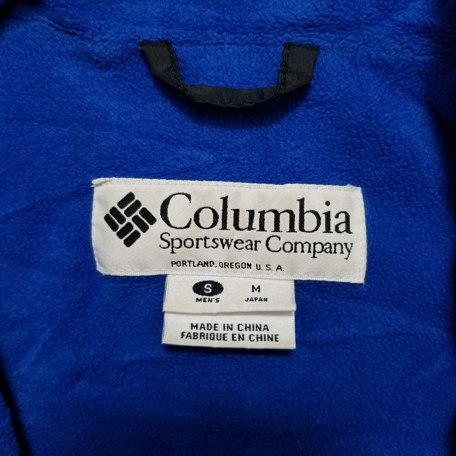 Columbia Columbia Jacket Mens Small Blue Full Zip Pockets Size US S / EU 44-46 / 1 - 7 Thumbnail