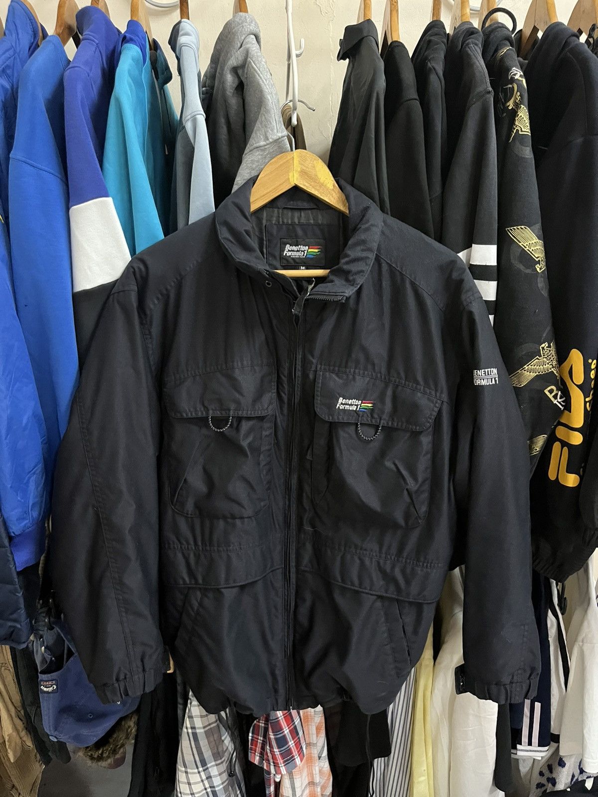 Formula 1 Vintage F1 Benetton race jacket Size US M / EU 48-50 / 2 - 1 Thumbnail