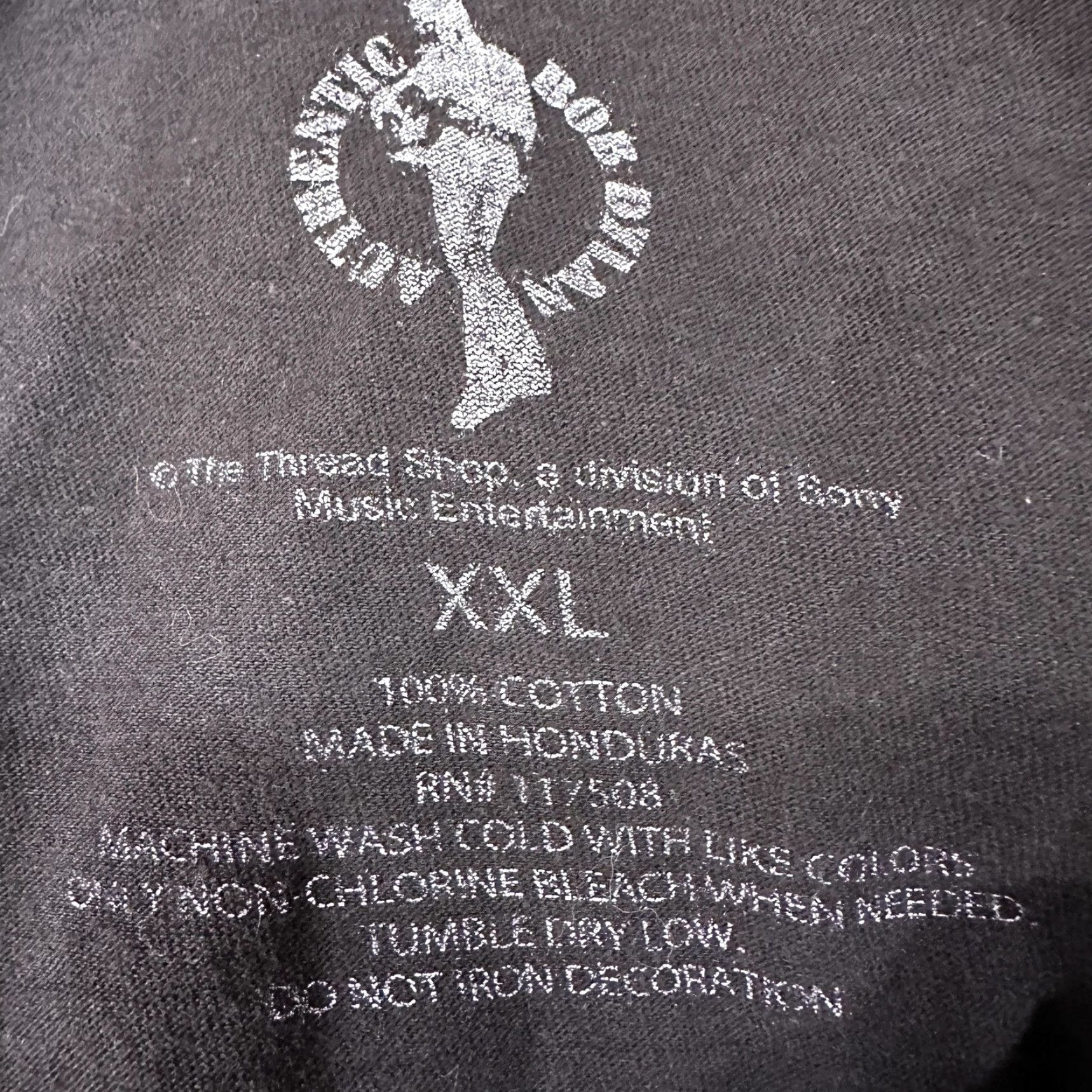 Vintage Bob Dylan Shirt Men 2XL Black 1974 North American Tour Live In Concert Tee Size US XXL / EU 58 / 5 - 5 Thumbnail