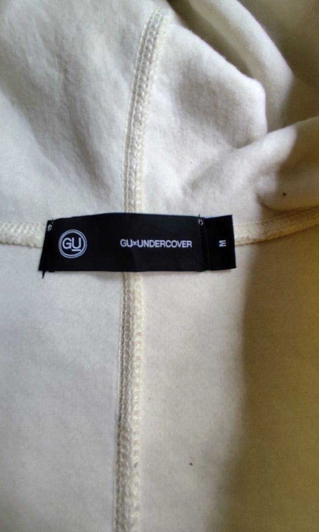 GU × Undercover GU X Undercover White Fleece Long Jacket Size US M / EU 48-50 / 2 - 3 Thumbnail
