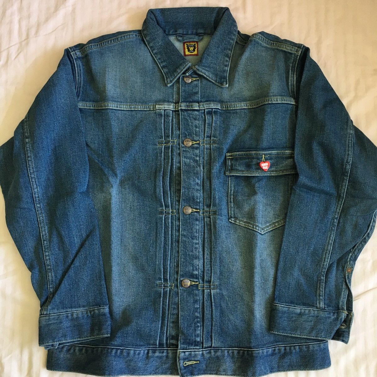 Human Made HUMAN MADE RELAX DENIM WORK JACKET | Grailed