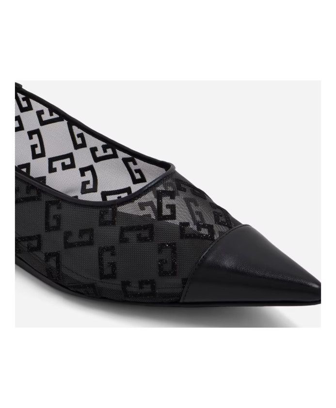 Givenchy o1srvl11e0625 Ballerina Flat in Black Size US 7 / IT 37 - 3 Thumbnail