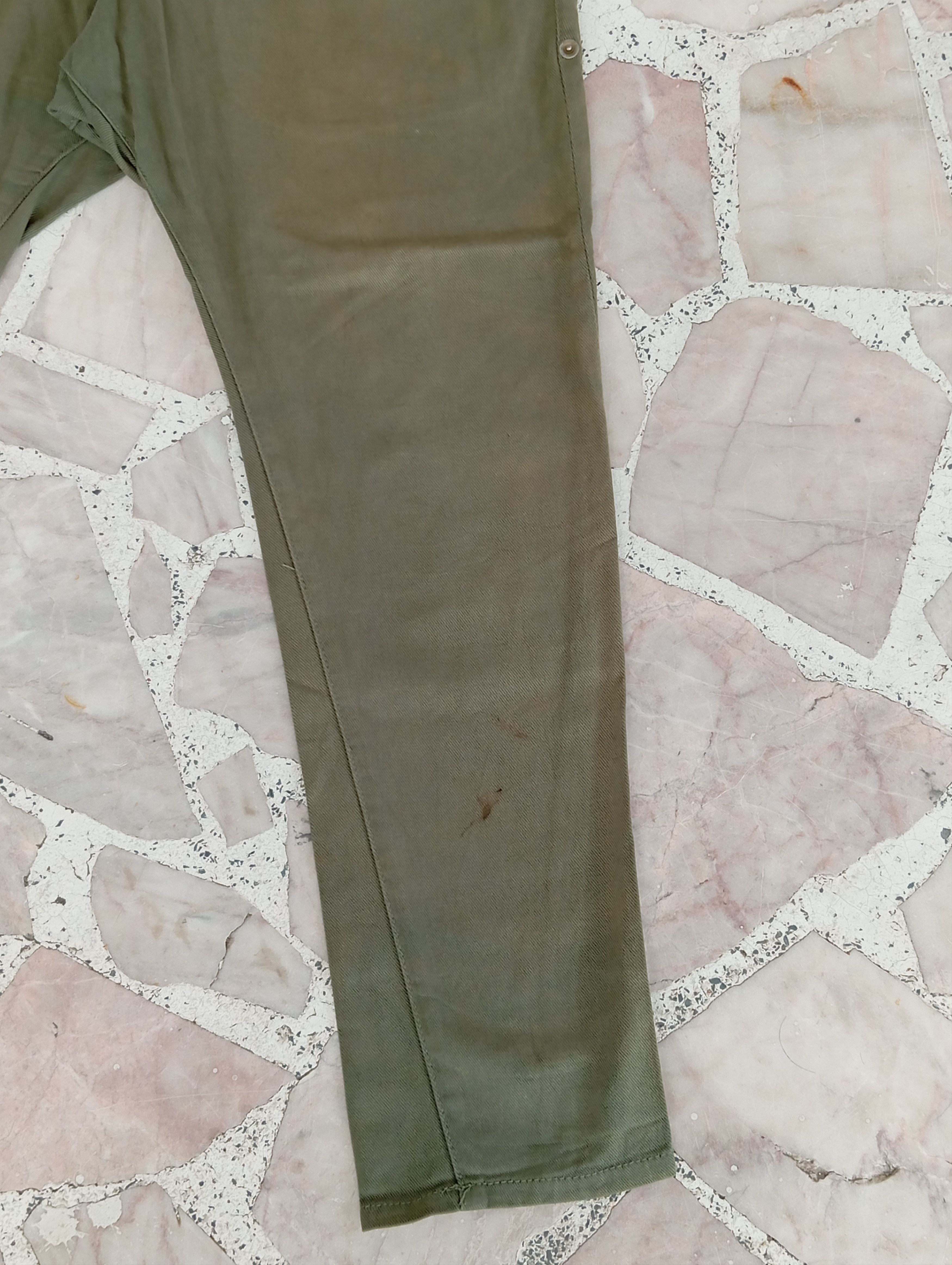 Issey Miyake × Japanese Brand Jevous Enprie Olive Pants Size US 34 / EU 50 - 6 Thumbnail