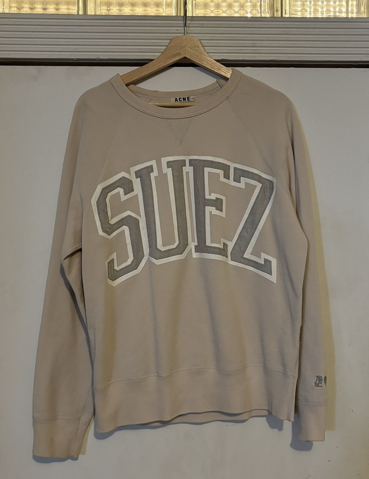 Acne Studios College Suez SS13 Sweatshirt Size US S / EU 44-46 / 1 - 1 Thumbnail