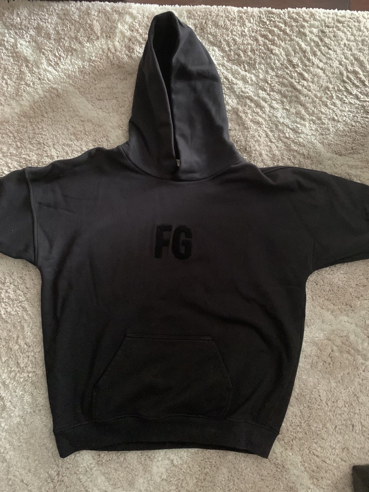 Fear of God Fear of God 6th Collection Black FG Hoodie Size US M / EU 48-50 / 2 - 1 Thumbnail