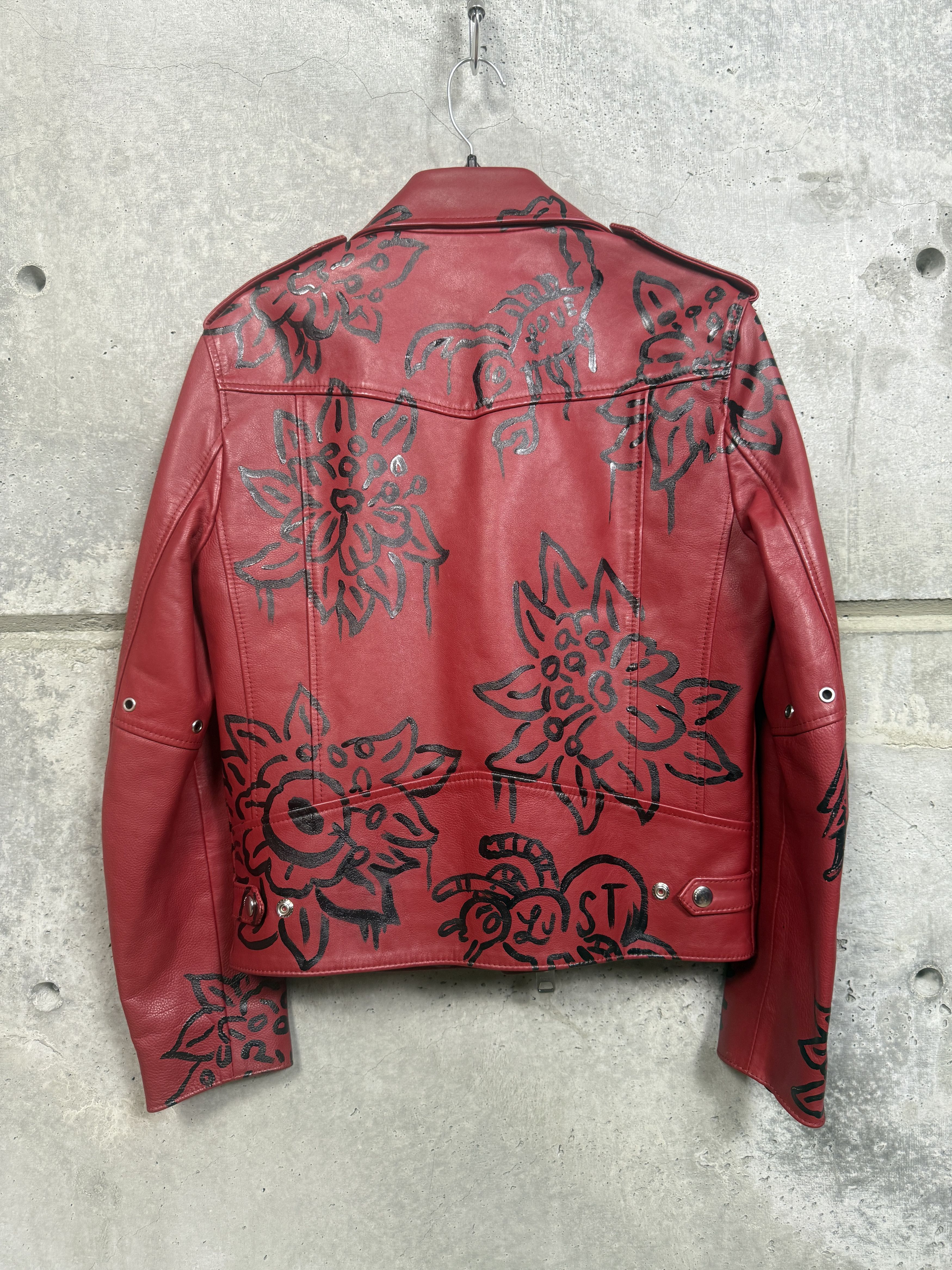 Coach Coach x GARY BASEMAN Hand Painted Wild Moto Jacket Size US S / EU 44-46 / 1 - 4 Thumbnail