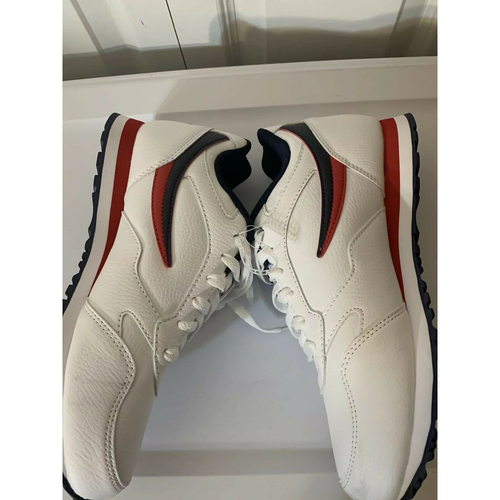 Fila Fila Men's Sz 8 A-Low White Red White Blue Sneakers Shoes Size US 8 / EU 41 - 8 Thumbnail