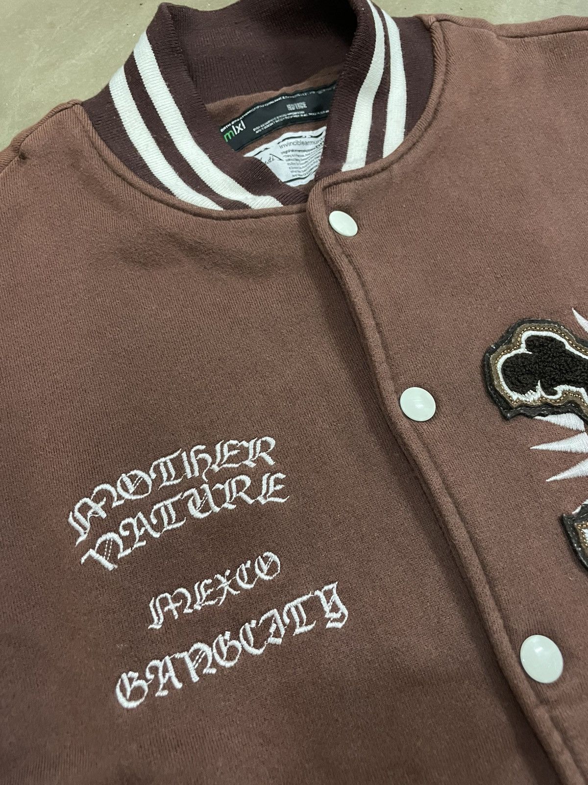 Number (N)ine 🔥 Rare🔥 Numbernine Varsity Jacket Embroidered Logo Size US M / EU 48-50 / 2 - 7 Thumbnail