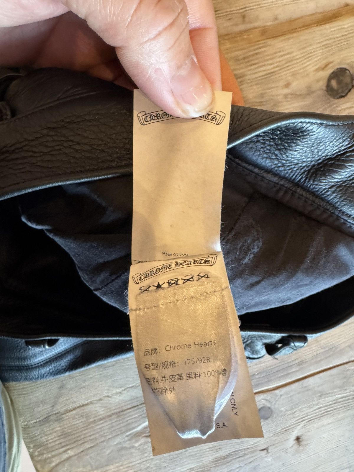 Chrome Hearts Chrome Hearts leather pants Size US 33 - 7 Thumbnail