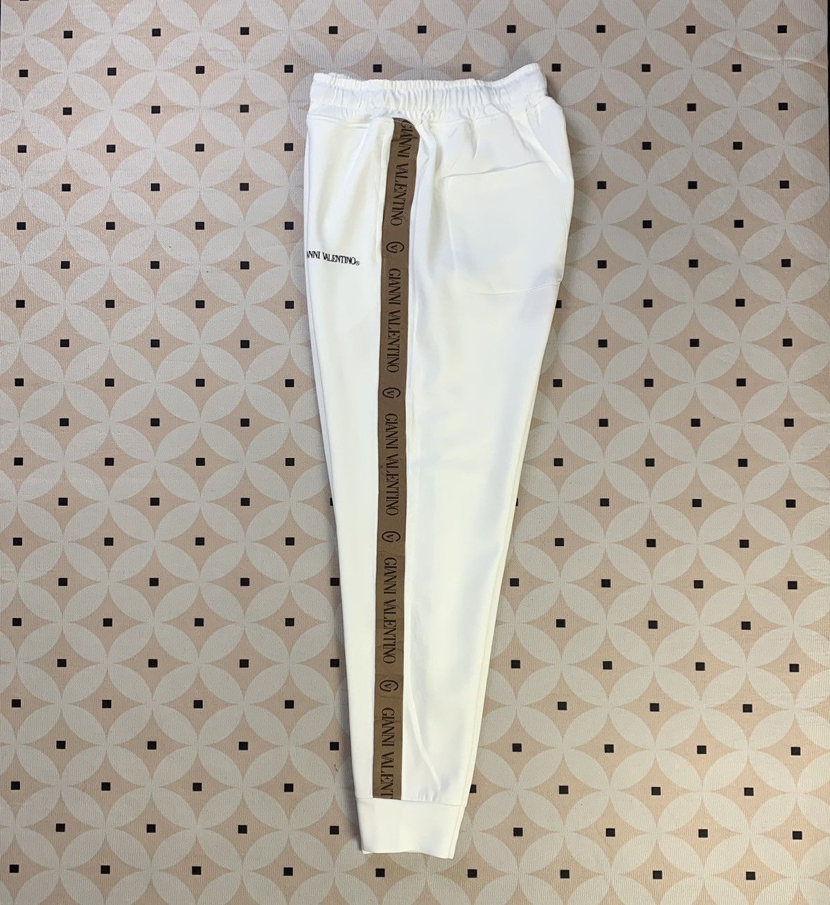 Gianni Valentino Vintage Gianni Valentino Joggers Pants Side Tape Size US 30 / EU 46 - 19 Thumbnail