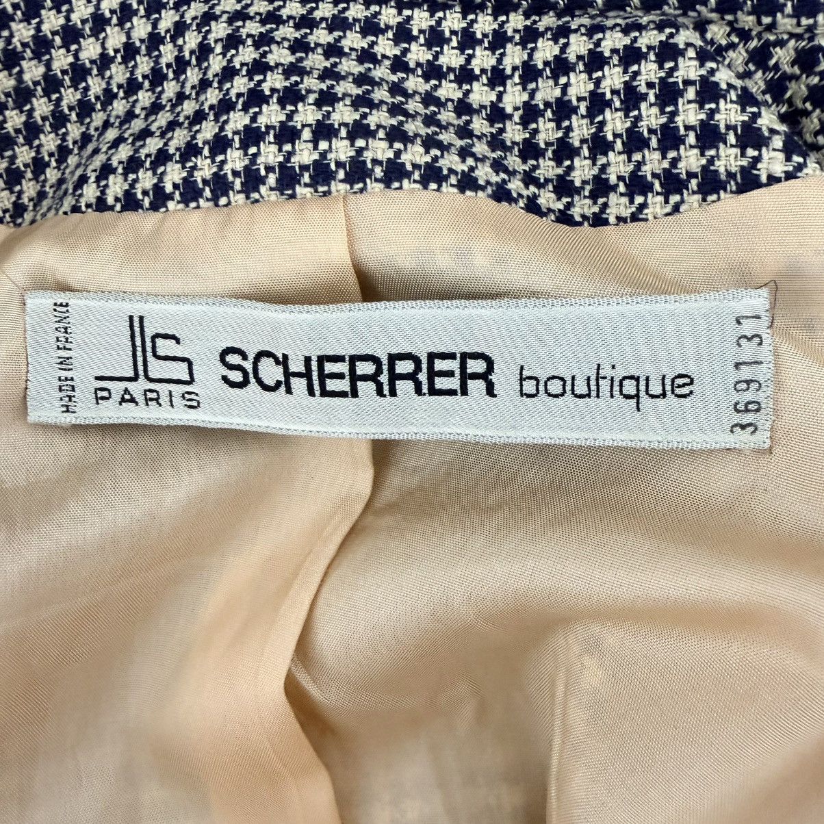 Jean-Louis Scherrer Vtg Jean-Louis Scherrer Paris Safari DB Belted Blazer Wool Size L / US 10 / IT 46 - 11 Thumbnail