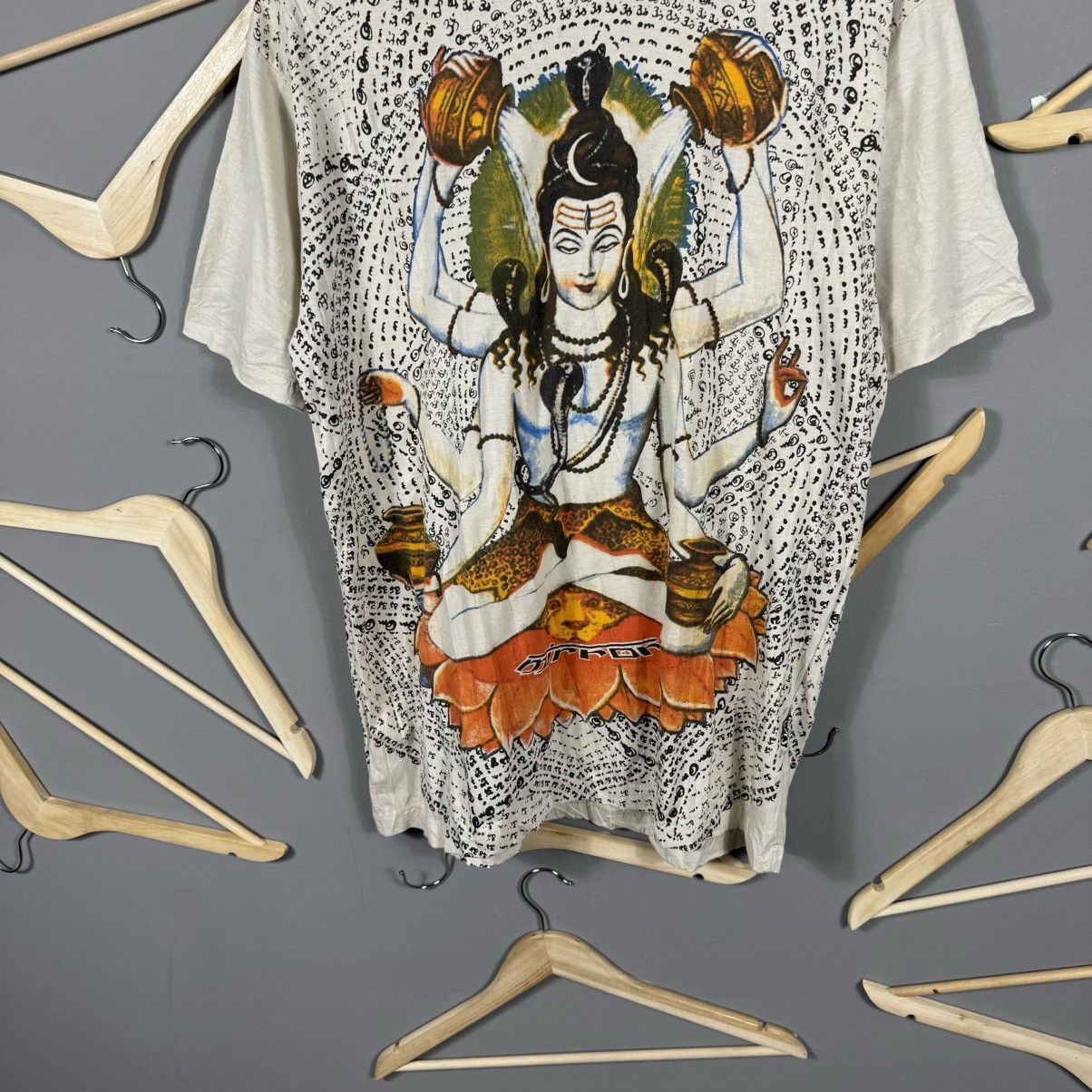 Vintage Vintage Mirror Buddha Overprint T-shirt Size US XL / EU 56 / 4 - 6 Thumbnail