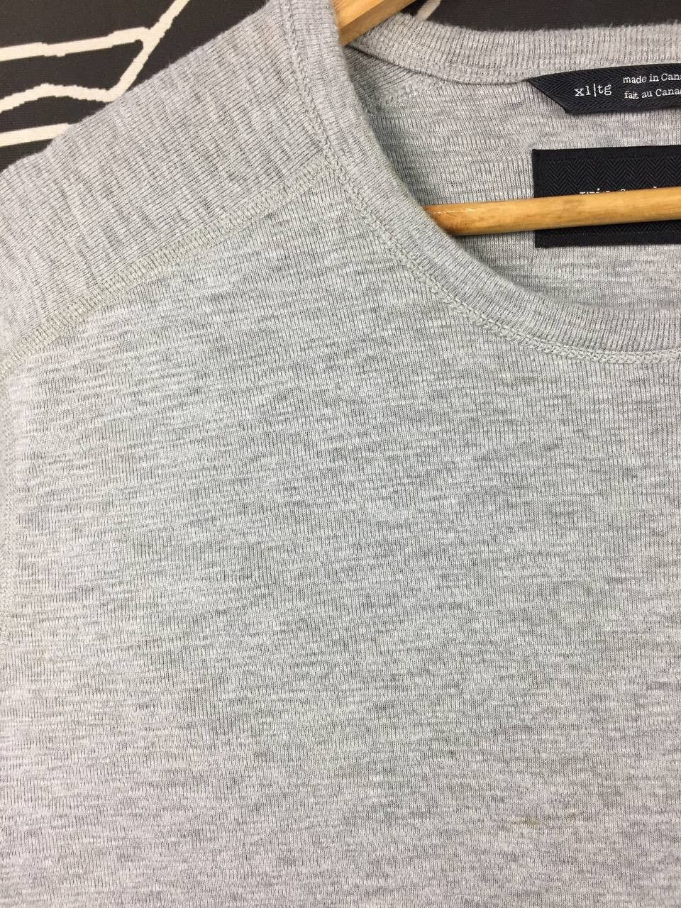 Wings + Horns Wings + Horns Made in Canada Slub Curved Hem Crew Neck Tee Size US XL / EU 56 / 4 - 4 Thumbnail