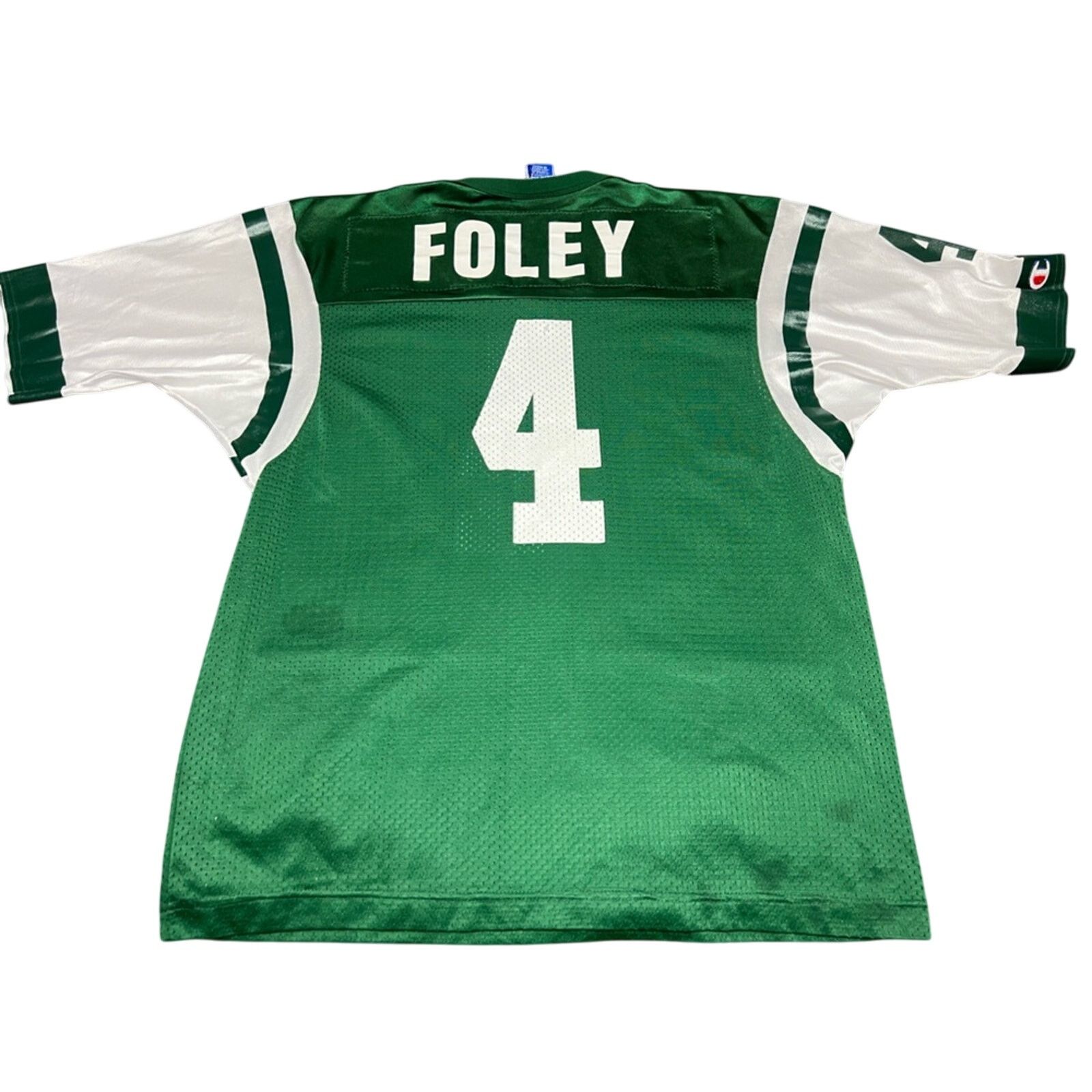 Champion CHAMPION New York Jets Glenn Foley #4 NFL Jersey Vintage 90s Size US L / EU 52-54 / 3 - 2 Thumbnail
