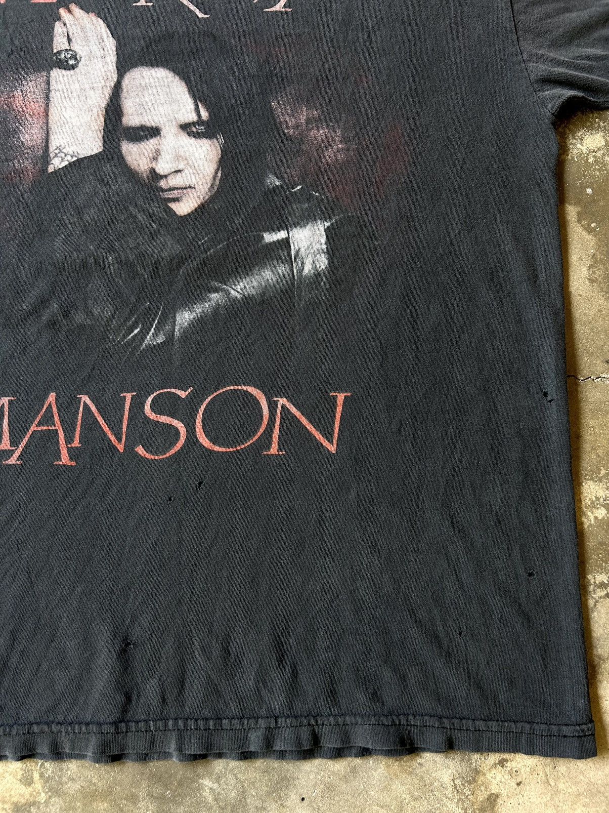Band Tees Vintage Y2K "Marilyn Manson" Band Tees 2000s Size US XL / EU 56 / 4 - 6 Thumbnail