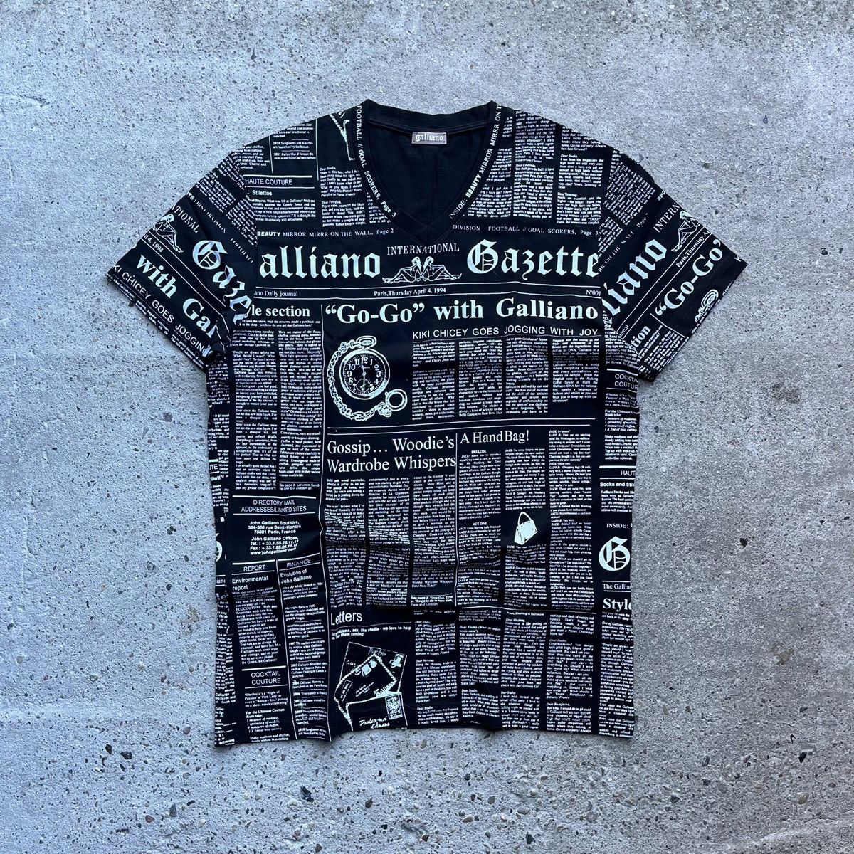 Jhon sold Galliano RARE Gazette Men Top M