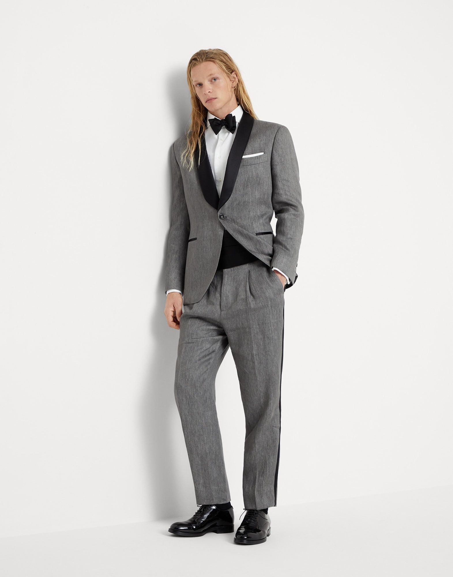 Brunello Cucinelli Suit in Medium Grey Size US M / EU 48-50 / 2 - 5 Thumbnail
