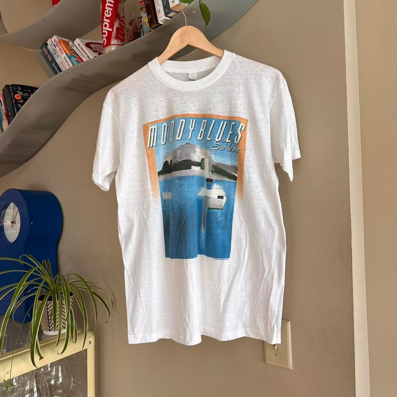 Band Tees × Vintage Vintage 1988 Moody Blues 'Sur La Mer' Tour Band Shirt Size US M / EU 48-50 / 2 - 1 Thumbnail