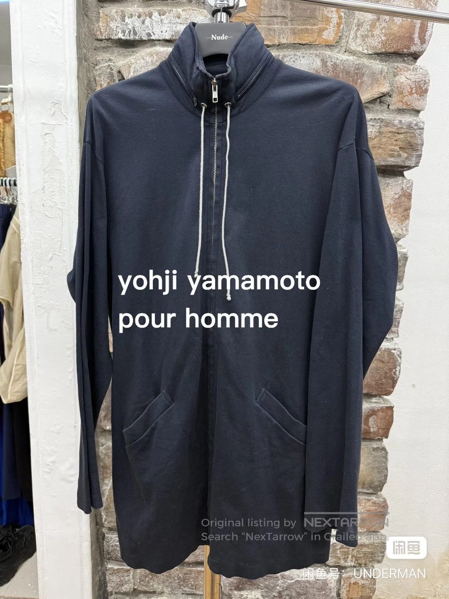 Yohji Yamamoto Long Neck Jacket by Yohji Yamamoto. Size US M / EU 48-50 / 2 - 1 Thumbnail