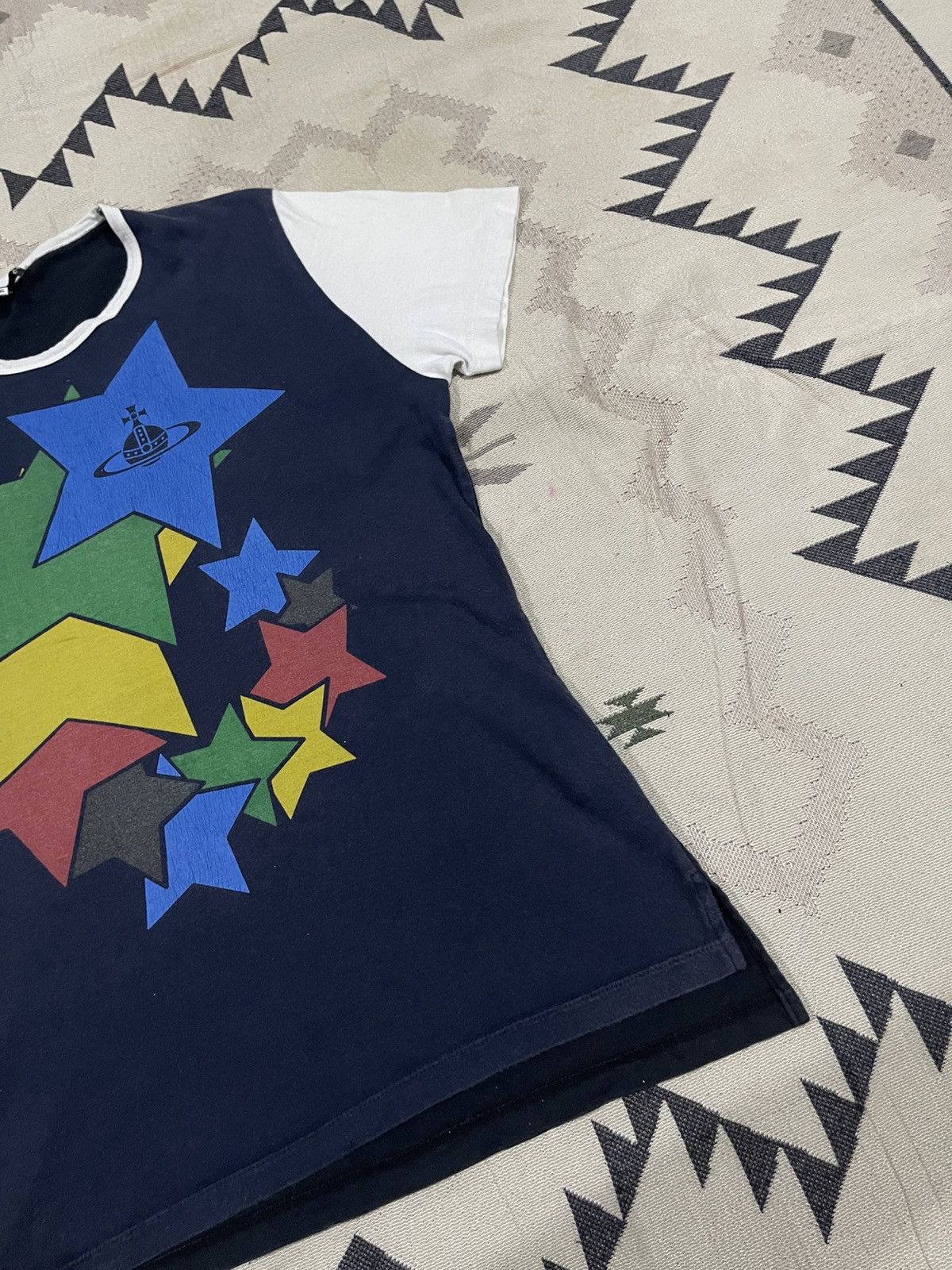 Vivienne Westwood 2000s VIVIENNE WESTWOOD MAN STAR LOGO PRINT MULTICOLOUR Size US S / EU 44-46 / 1 - 4 Thumbnail
