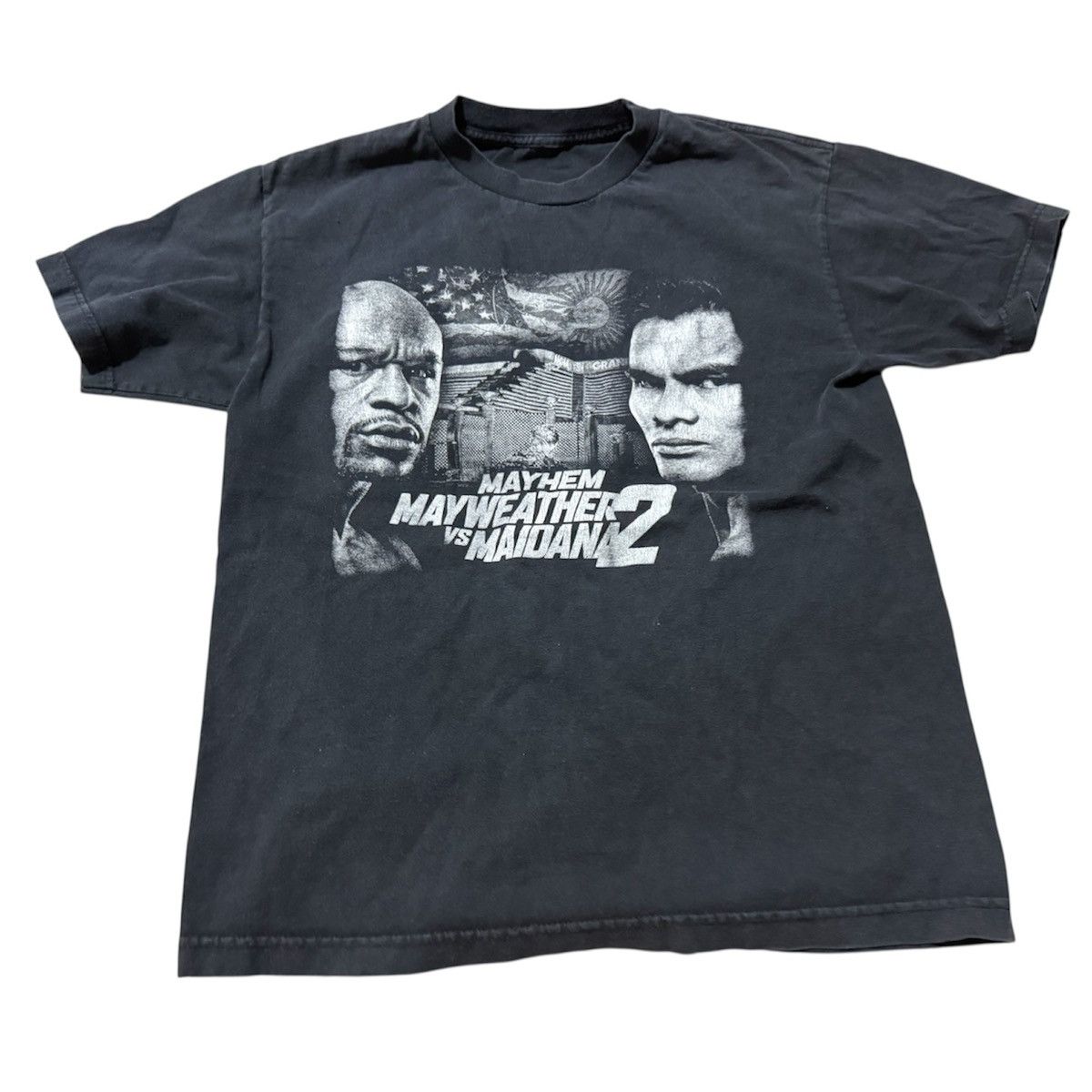 Vintage Mayweather vs Maidana 2 Boxing T Shirt Size US M / EU 48-50 / 2 - 1 Thumbnail