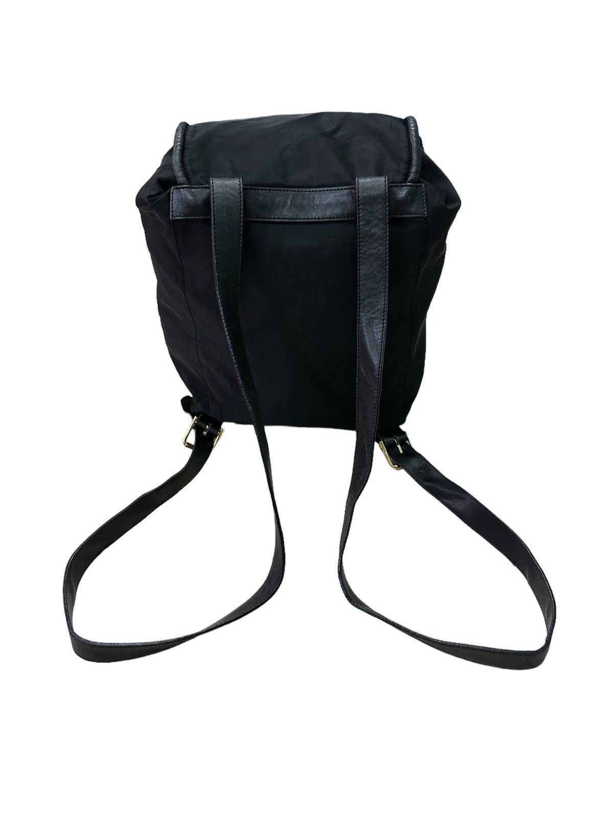 Celine AUTHENTIC CELINE BLACK NYLON BACKPACK Size ONE SIZE - 4 Thumbnail