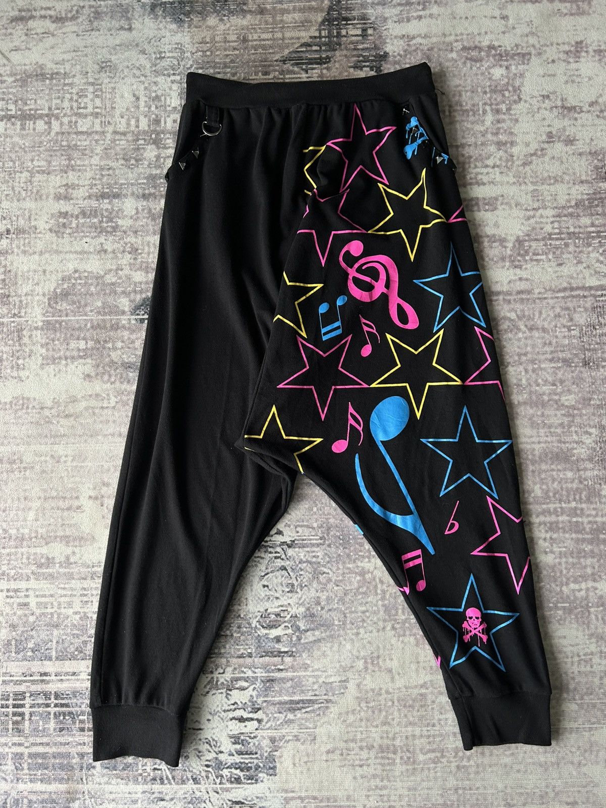 If Six Was Nine SuperLovers Big Star Punk Pants Size US 34 / EU 50 - 1 Thumbnail