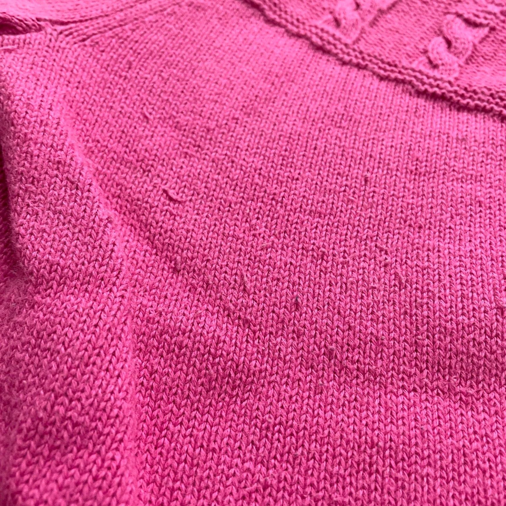 Talbots Talbots Sweater Shirt Womens Large Pink Crew Neck Knit Raglan 100% Cotton Regular Fit Vintage? No. 90s? Not applicable. Size L / US 10 / IT 46 - 5 Thumbnail