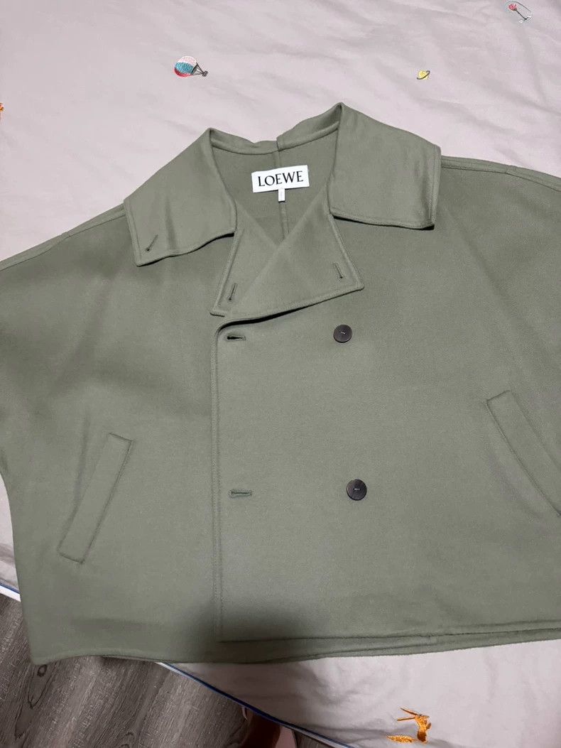 Loewe LOEWE Cashmere cloak jacket Size XXS / US 00 / IT 34 - 1 Thumbnail