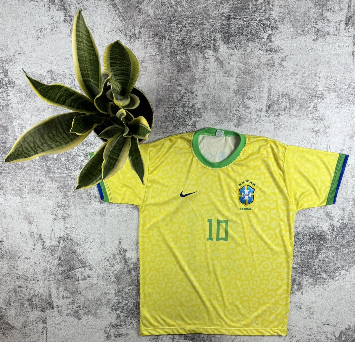 Vintage BRASIL Away National Football Blokecore Tee T Shirt Jersey Size US L / EU 52-54 / 3 - 1 Thumbnail