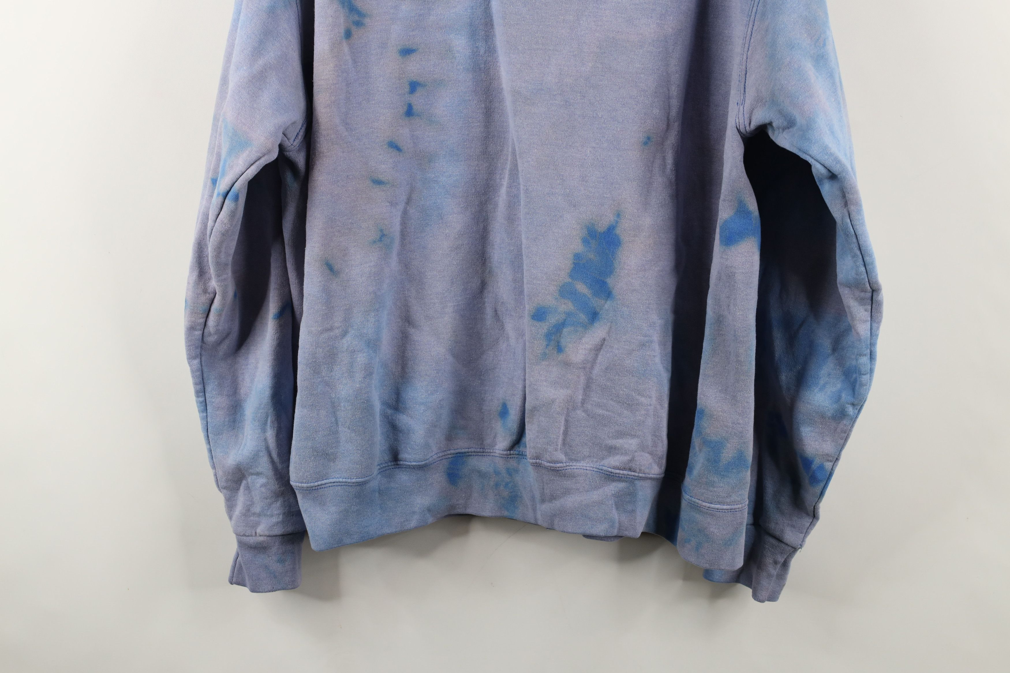Champion × Vintage Vintage Champion Acid Wash Full Zip Hoodie Sweatshirt Blue Size US XL / EU 56 / 4 - 16 Thumbnail