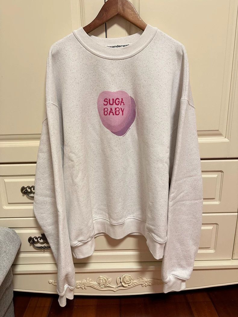 Alexander Wang Alexander Wang Suga Baby Sequin Sweatshirt- Size M / US 6-8 / IT 42-44 - 1 Thumbnail