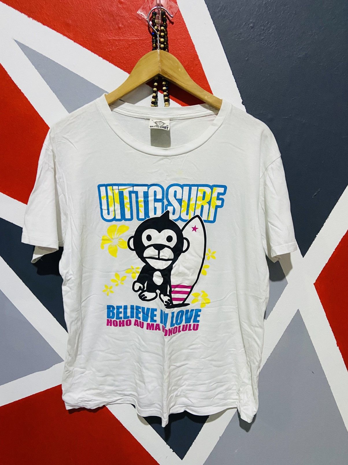 Japanese Brand Uittg Surf Believe in Love Size US L / EU 52-54 / 3 - 1 Thumbnail