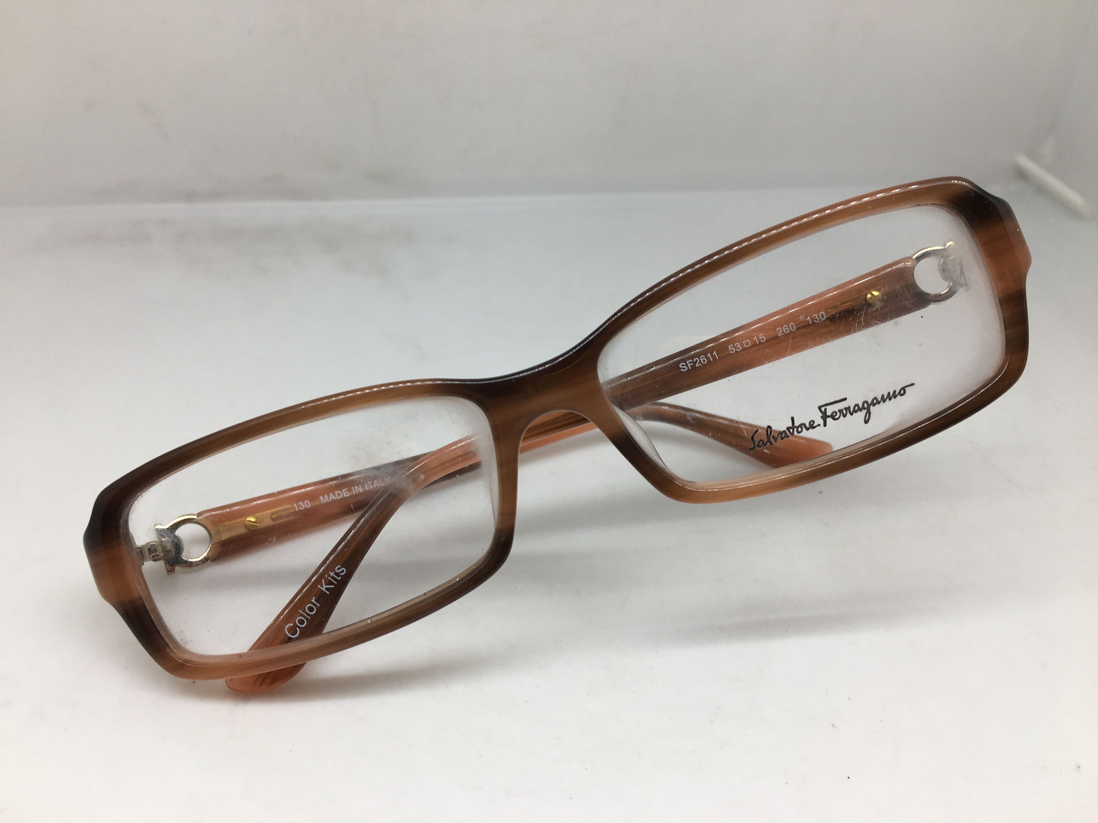 Salvatore Ferragamo Salvatore Ferragamo SF2611 Rx Eyeglasses Frame Italy Size ONE SIZE - 7 Thumbnail