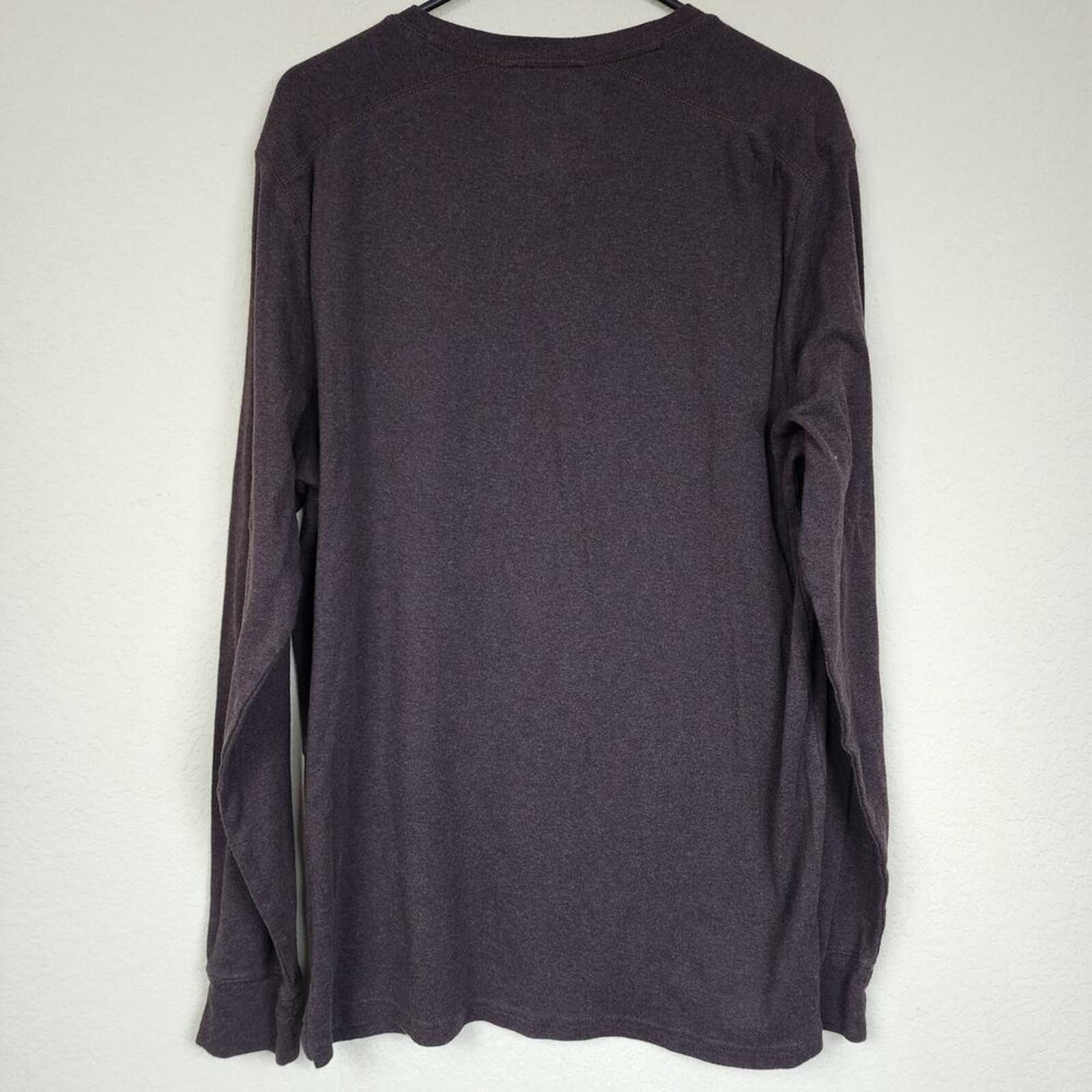 Apt. 9 Large Apt. 9 Brown Long Sleeve Shirt Size US L / EU 52-54 / 3 - 3 Thumbnail