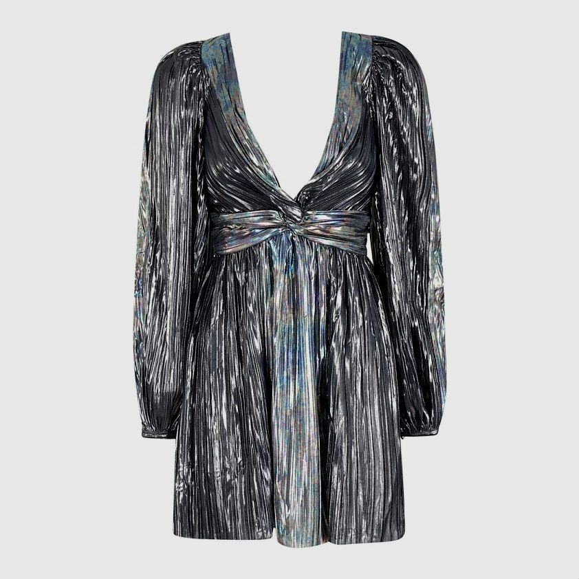 Free People New FREE PEOPLE by Sabina Musayev Wendy Mini Dress $325 Sz L Size L / US 10 / IT 46 - 4 Thumbnail