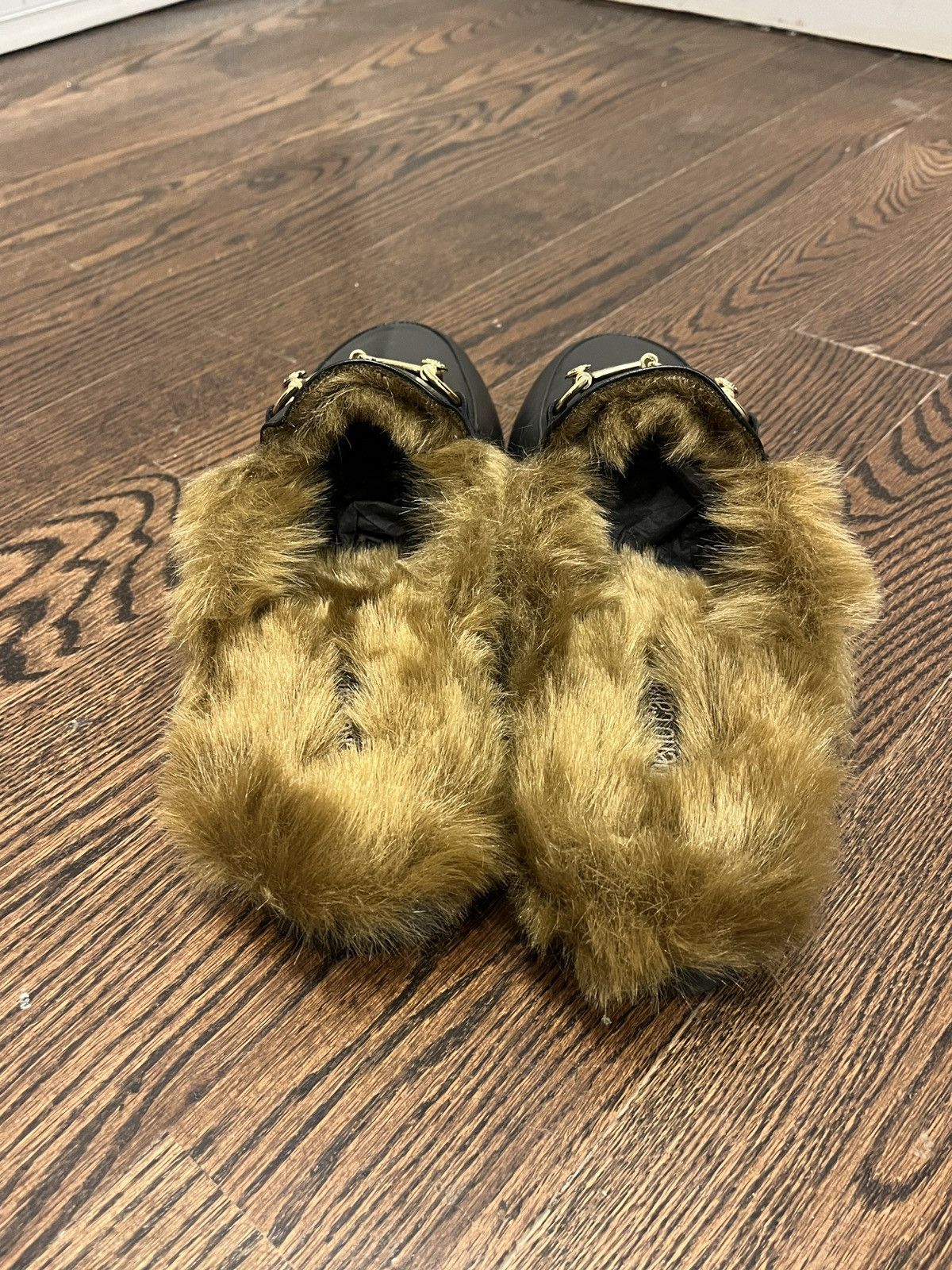 Roberto Cavalli Roberto Cavalli Faux Fur Mule Slippers (unisex) Size US 11.5 / EU 44-45 - 6 Thumbnail