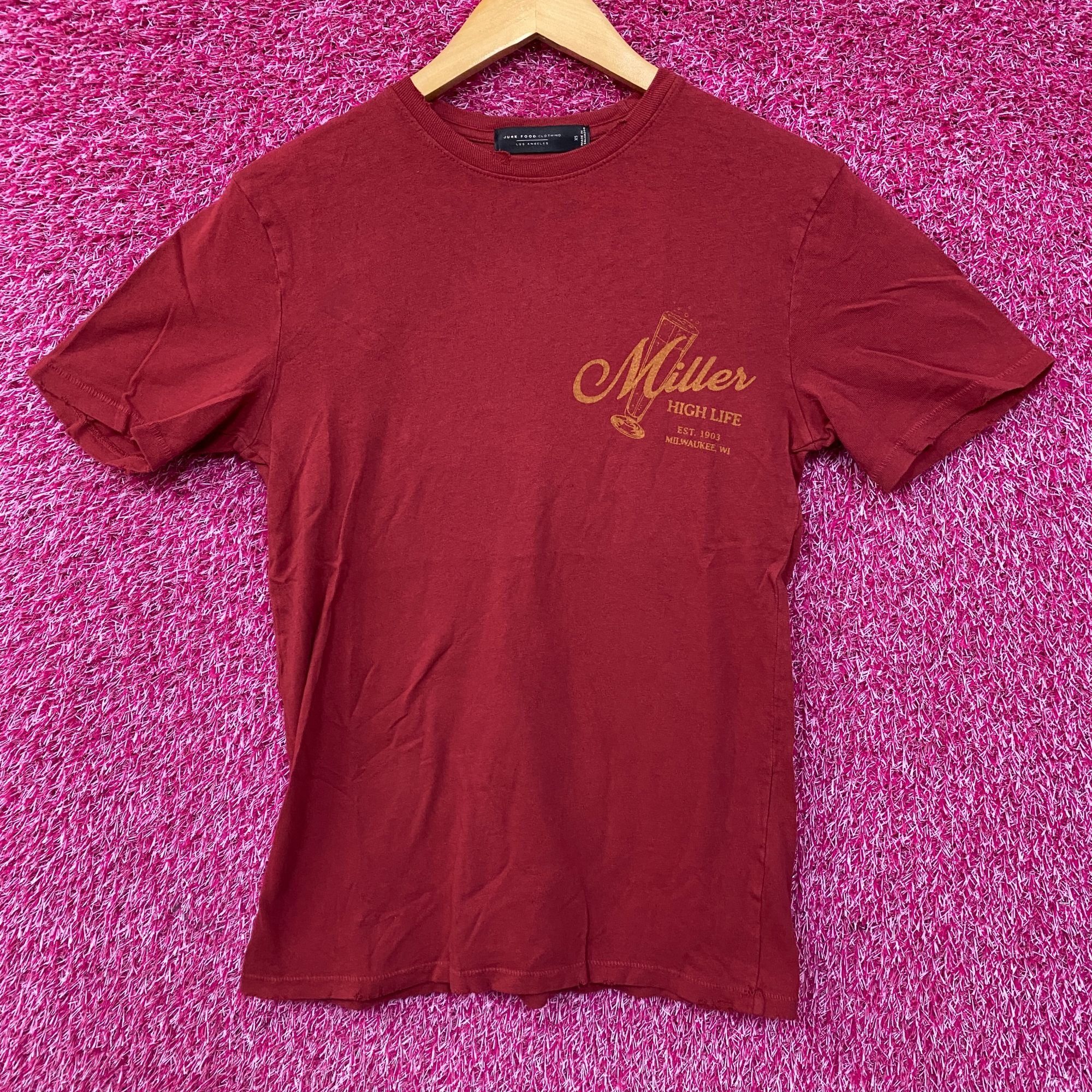 Junk Food Junk Food Clothing Miller High Life Sportsman's Club T-Shirt Size US XS / EU 42 / 0 - 1 Thumbnail