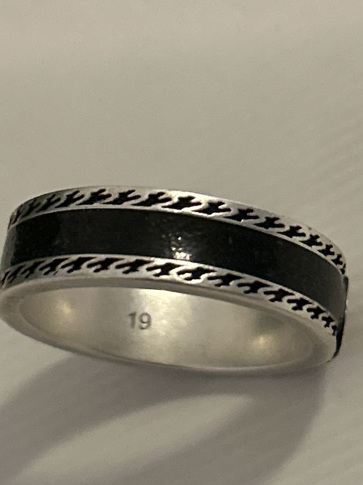 Gucci Gucci GG Sterling Silver Enamel Ring AG 925 Size ONE SIZE - 3 Thumbnail