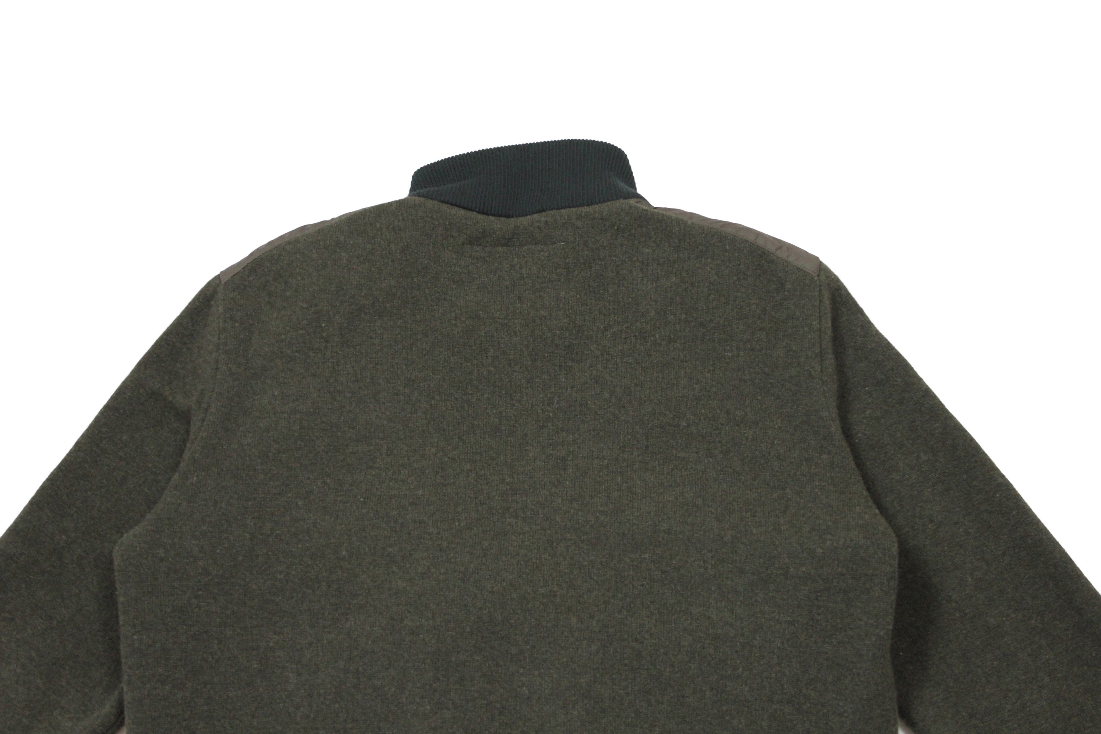 Woolrich Woolen Mills Logoed Hybrid Wool Down Bomber Jacket Size US XL / EU 56 / 4 - 5 Thumbnail