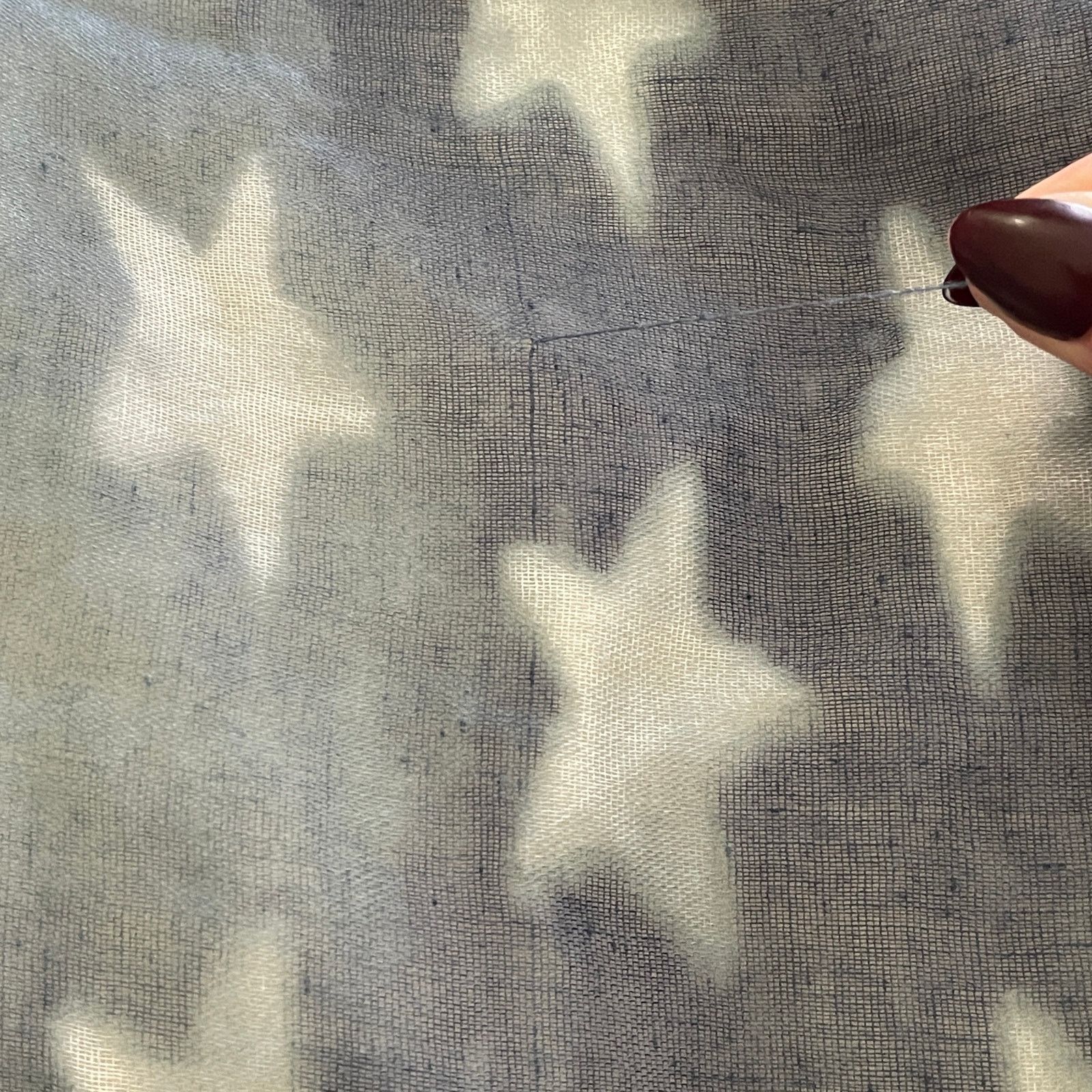 Other American Flag Sheer Scarf Raw Edge USA 4th of July Patriotic Size ONE SIZE - 23 Thumbnail