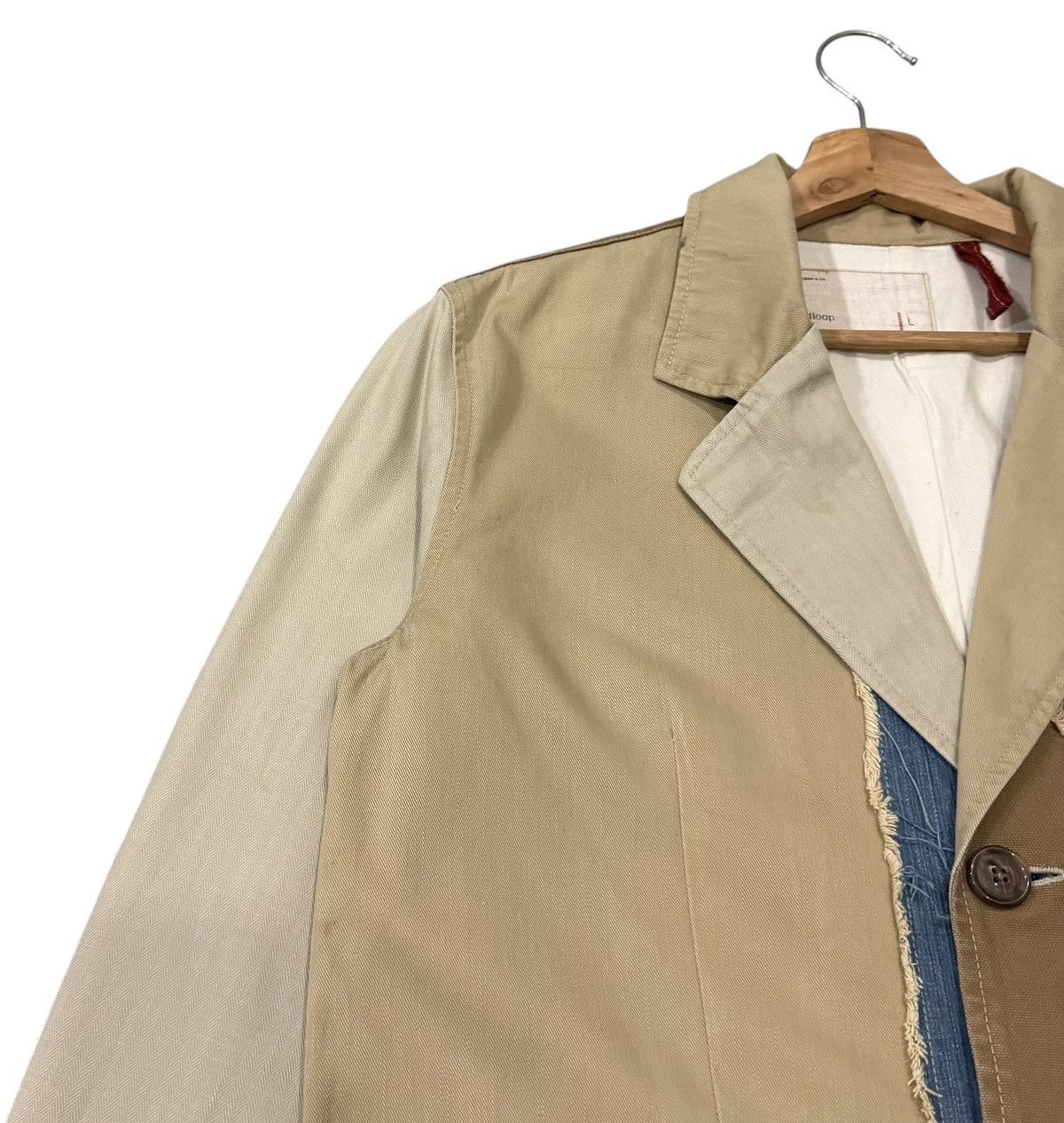 Levi's Vintage Clothing Vintage Levis Strauss & Co Redloop Rare Design Jacket Size US L / EU 52-54 / 3 - 5 Thumbnail